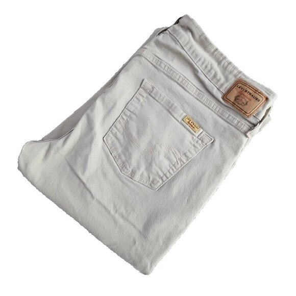 Levi's Jeans Women's Size 14 Misses (34x30) Tan Signature Low Rise Bootcut - Picture 6 of 16